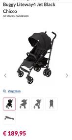 Buggy Liteway4 Jet Black Chicco nieuw in doos, Ophalen of Verzenden