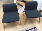 2 Naughtone Viv designstoelen, Huis en Inrichting, Stoelen, Ophalen, Twee, Zwart, Zo goed als nieuw