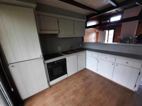 Hoekkeuken, zelf uit te breken, Huis en Inrichting, Keuken | Complete keukens, Gebruikt, Hoekkeuken, Wit, Ophalen