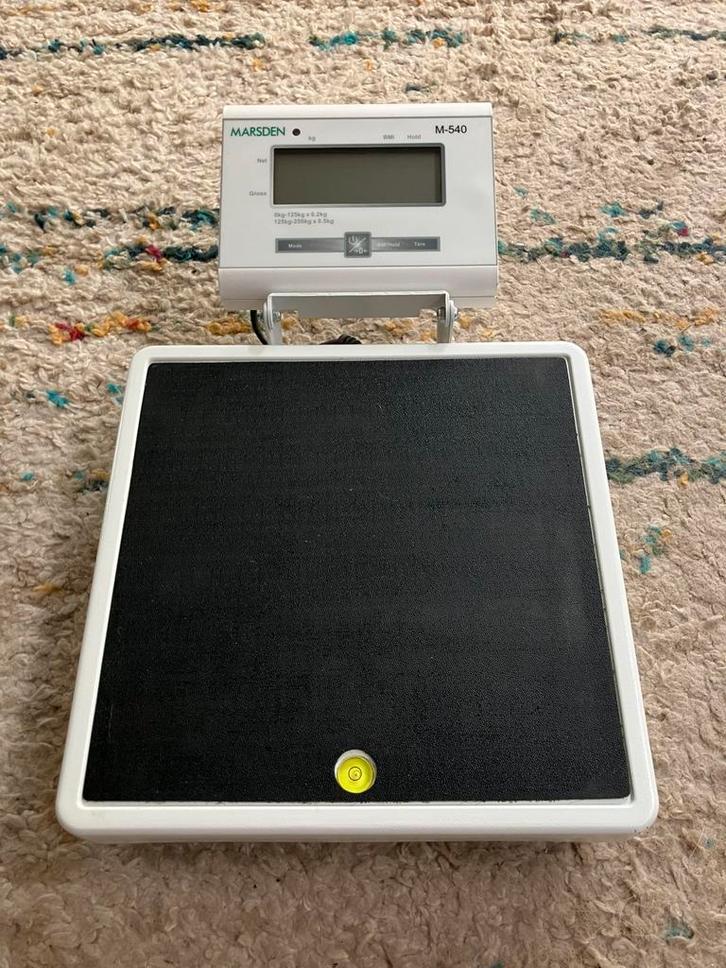 Marsden M-540 Weegschaal, Elektronische apparatuur, Weegschalen, Zo goed als nieuw, Digitaal, Personenweegschaal, 1 tot 500 gram