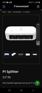 Actieve P1 splitter Homewizard, Computers en Software, Netwerk switches, Ophalen of Verzenden, Nieuw