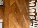 Houten eetkamer, Ophalen, Gebruikt, Vintage, 6 tot 8 stoelen