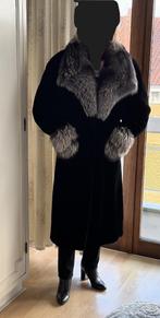 Jas van imitatiebont maat 38, Ophalen, Zo goed als nieuw, Maat 38/40 (M), Zwart