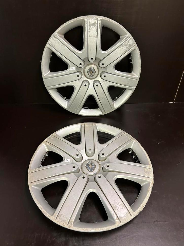 2 wieldoppen Renault Clio Twingo Kangoo 14", Auto diversen, Wieldoppen, Gebruikt, Ophalen of Verzenden