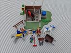 Playmobil paarden wasplaats, stal, hekken, ponykar, Ophalen, Zo goed als nieuw