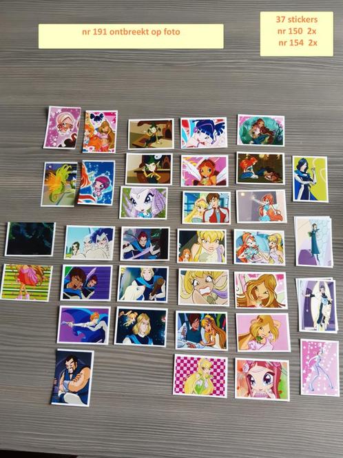Winx Club stickers 2005 - 37 Panini stickers voor €5, Verzamelen, Stickers, Zo goed als nieuw, Strip of Tekenfilm, Ophalen of Verzenden