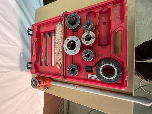 draadsnijset rothenberger  Rothenberger Super Cut-Set BSPT R, Doe-het-zelf en Bouw, Gereedschap | Handgereedschap, Ophalen