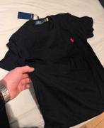 Polo ralph lauren T-shirt, Verzenden, Zo goed als nieuw, Maat 48/50 (M), Zwart