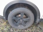 Banden en zwarte velgen Dezent, Auto-onderdelen, Banden en Velgen, 17 inch, Velg(en), Gebruikt, Personenwagen