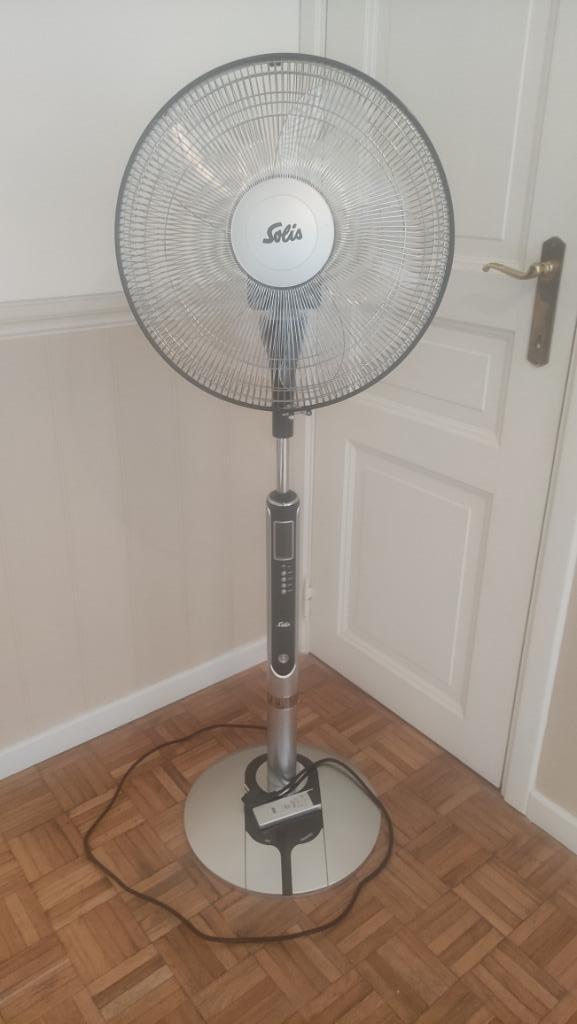 Ventilateur Solis Fan-Tastic 750 (télécommande + Anions), Elektronische apparatuur, Ventilatoren, Zo goed als nieuw, Statiefventilator