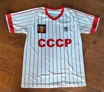 Vintage CCCP voetbalshirt (ex USSR), Adidas uit de jaren 80 beschikbaar voor biedingen