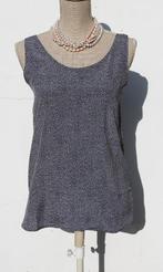 Mooie marineblauwe en witte top 40, Kleding | Dames, Maat 38/40 (M), Blauw, Nieuw, Ophalen of Verzenden