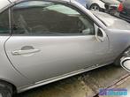MERCEDES SLK R170 Zilver 744 Rechts deur portier 1996-2004, Gebruikt, Mercedes-Benz, Deur