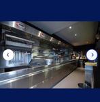 Perfecta friteuse-console 4,5m – volledig inox,professioneel, Ophalen of Verzenden, Gebruikt, Fornuis, Frituur en Grillen