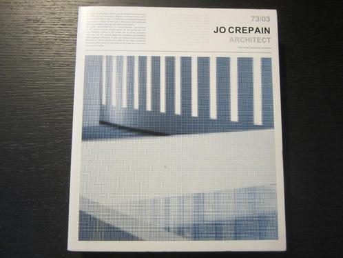 Jo Crepain  Architect  '73-'03  Max Borka/Koenraad Janssens, Boeken, Kunst en Cultuur | Architectuur, Ophalen of Verzenden
