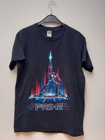 T-shirt Y2K Vintage Optimus Prime taille M, Comme neuf, Taille 48/50 (M), Envoi, Noir