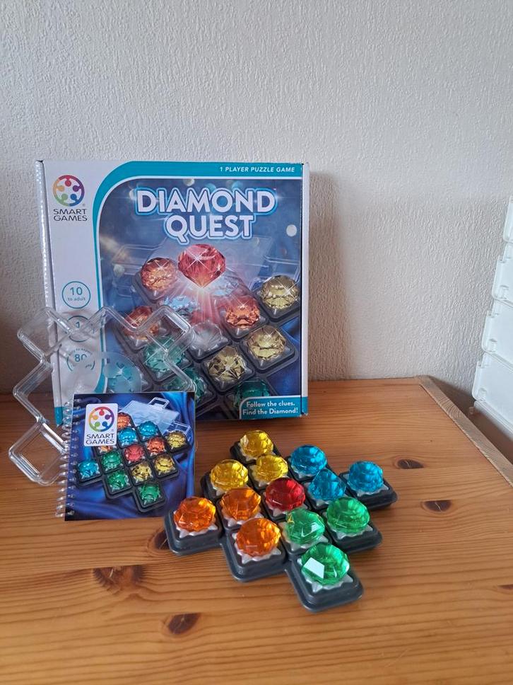 Diamond quest, Hobby en Vrije tijd, Gezelschapsspellen | Overige, Nieuw, Een of twee spelers, Ophalen
