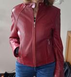 Rode leren jas, Kleding | Dames, Ophalen, Maat 36 (S), Toro Skins, Gedragen