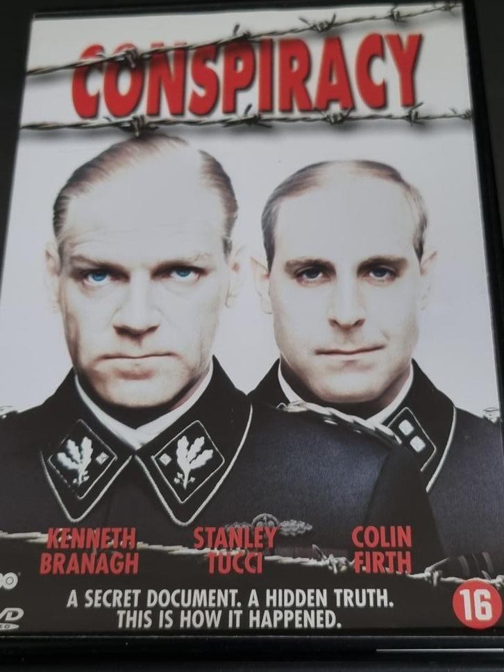 Conspiracy, Kennetrh Branagh, Stanley Tuccy, Colin Firth, Cd's en Dvd's, Dvd's | Drama, Ophalen of Verzenden