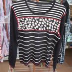 Pulleke streep blauw wit rood Gerry Weber mt 38, Maat 38/40 (M), Overige kleuren, Ophalen of Verzenden, Zo goed als nieuw