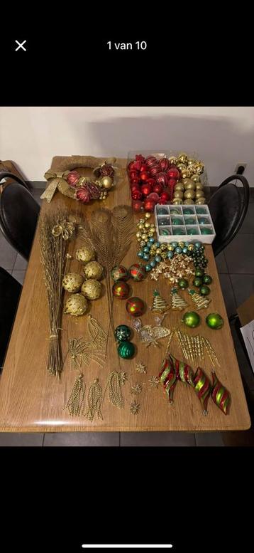 Alles voor een volledige kerstboom ! beschikbaar voor biedingen