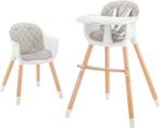 Highchair 2-in-1 Kinderkraft Sienne, Kinderen en Baby's, Kinderstoelen, Ophalen, Nieuw, Meegroeistoel, Gordel(s)