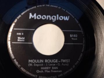 Harry Ran ‎– Moulin Rouge / Hey Twistin' Lou '7 beschikbaar voor biedingen