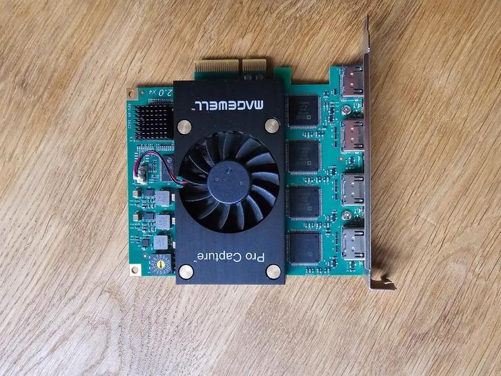 Magewell Pro Capture Card - 4x HDMI, Computers en Software, Videokaarten, Zo goed als nieuw, Overige chipsets, PCI-Express 2.0