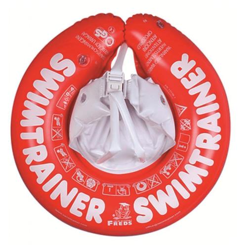 Fred's Swim Trainer baby 0-4 jaar rood, Kinderen en Baby's, Babykleding | Baby-zwemkleding, Zo goed als nieuw, Zwem-accessoire