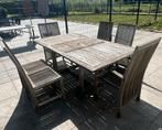 Tuintafel + 6 stoelen, Ophalen, Gebruikt