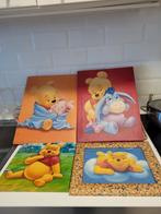 4 BEAUX CADRES DE WINNIE L OURSON, Collections, Disney, Enlèvement, Winnie l'Ourson ou amis, Comme neuf