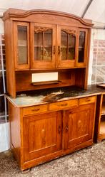 Meuble 2 corps en pitchpin, Maison & Meubles, Armoires | Commodes, Enlèvement, Utilisé