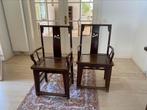 2 Oude chinese stoelen uit de Shenxi provincie in Chinr, Antiek en Kunst, Ophalen