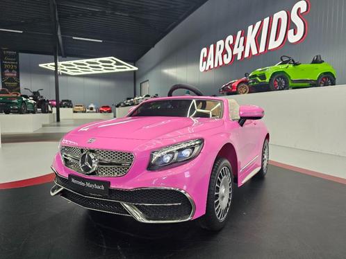 Kinderauto Mercedes Maybach s650 - soft start - leren zit, Kinderen en Baby's, Speelgoed | Buiten | Accuvoertuigen, Nieuw, Ophalen of Verzenden