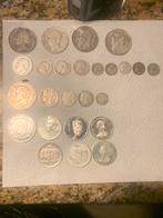 25 Zilveren munten, Ophalen of Verzenden, Munten