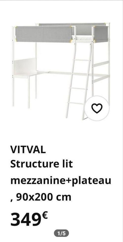 ️ Lit superposé enfant avec bureau – Excellent état ! ️, Huis en Inrichting, Slaapkamer | Stapelbedden en Hoogslapers, Zo goed als nieuw