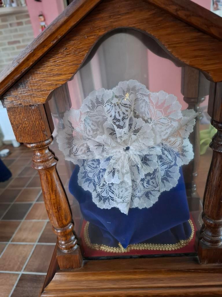 Maria beeld met kindje, Ophalen