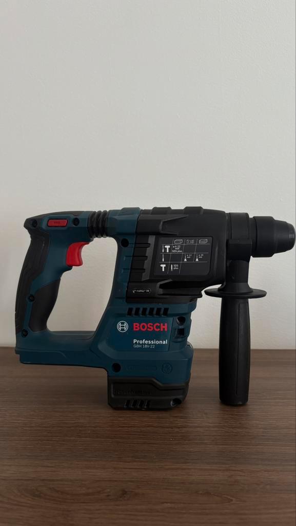 BOSCH PROFESSIONAL BOORHAMER NIEUWSTAAT (accu), Doe-het-zelf en Bouw, Gereedschap | Boormachines, Zo goed als nieuw, Boor- en/of Breekhamer