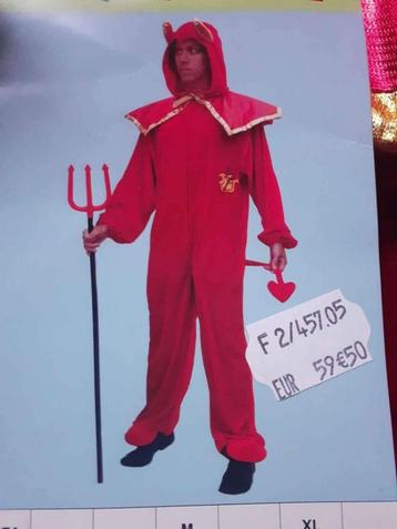 Halloweenkostuum, duivel, carnaval... XL beschikbaar voor biedingen