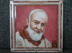 Padre Pio Pater Pio grote aardewerk tegel Padre Pio S Natale, Verzamelen, Religie, Ophalen of Verzenden, Nieuw, Overige typen