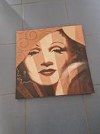 Marilyn Monroe canvas, Minder dan 50 cm, Overige typen, Ophalen of Verzenden, Zo goed als nieuw