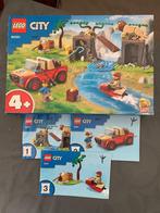60301 LEGO City Wildlife Rescue Off-Roader, Ophalen, Zo goed als nieuw, Complete set, Lego