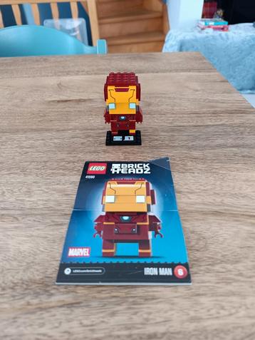 Lego Brick Headz 41590 : Iron Man beschikbaar voor biedingen