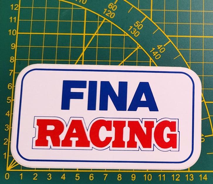 Sticker FINA racing, Verzamelen, Stickers, Ophalen of Verzenden