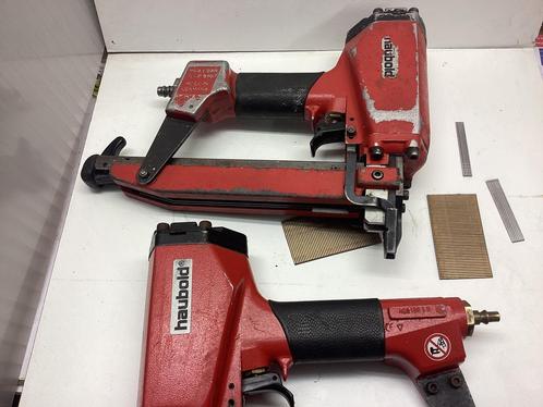 Nagelmachine, nagelpistool, tacker, schieter, Haubold. 150€, Doe-het-zelf en Bouw, Gereedschap | Handgereedschap, Gebruikt, Ophalen of Verzenden