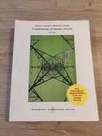 Fundamentals of Electric Circuits, Elektrotechniek, Ophalen of Verzenden, Zo goed als nieuw, Charles K. Alexander