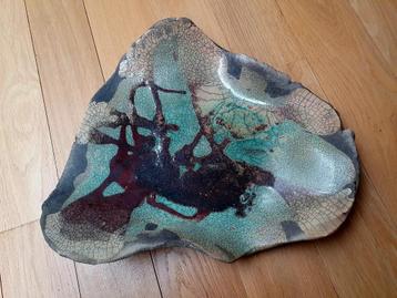 Plateau en céramique Raku, Enlèvement