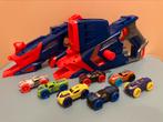 Nitro Nerf met 7 auto’s, Ophalen of Verzenden, Zo goed als nieuw
