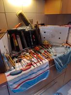 Werkkoffer met vakken in en gereedschap 55st samen 30euro, Doe-het-zelf en Bouw, Gereedschap | Handgereedschap, Ophalen