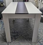 table de cuisine blanc/gris, Ophalen, Gebruikt, 100 tot 150 cm, 50 tot 100 cm